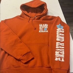 Jerzees Orange Grand Haven Hoodie